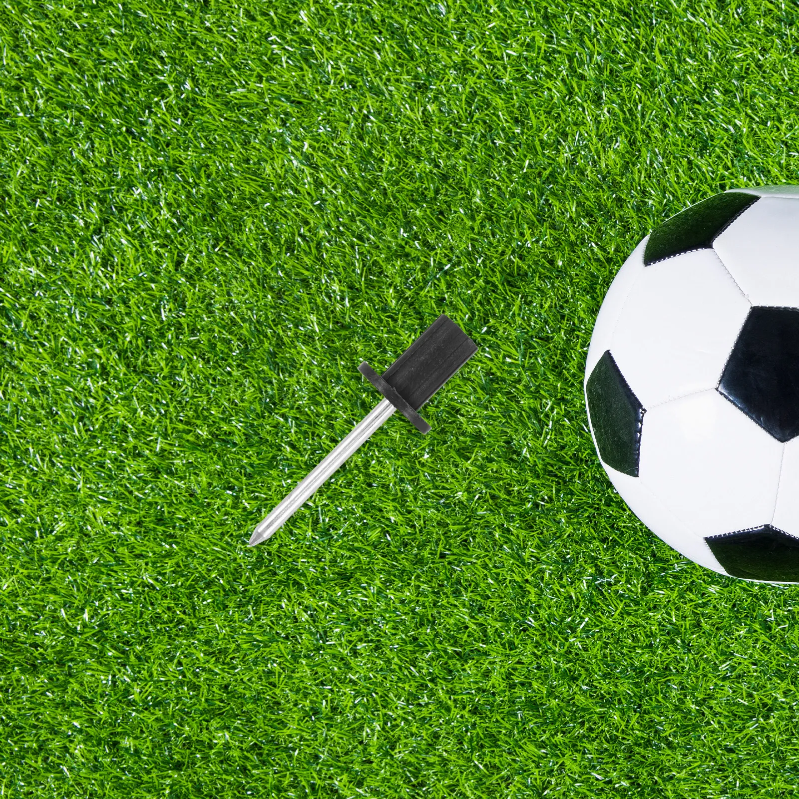 Soccer Pole Fixing Stake Stainless Steel Corner Flag Spike Training Mount Insert Ground Holder Outdoor Training Equipment Base