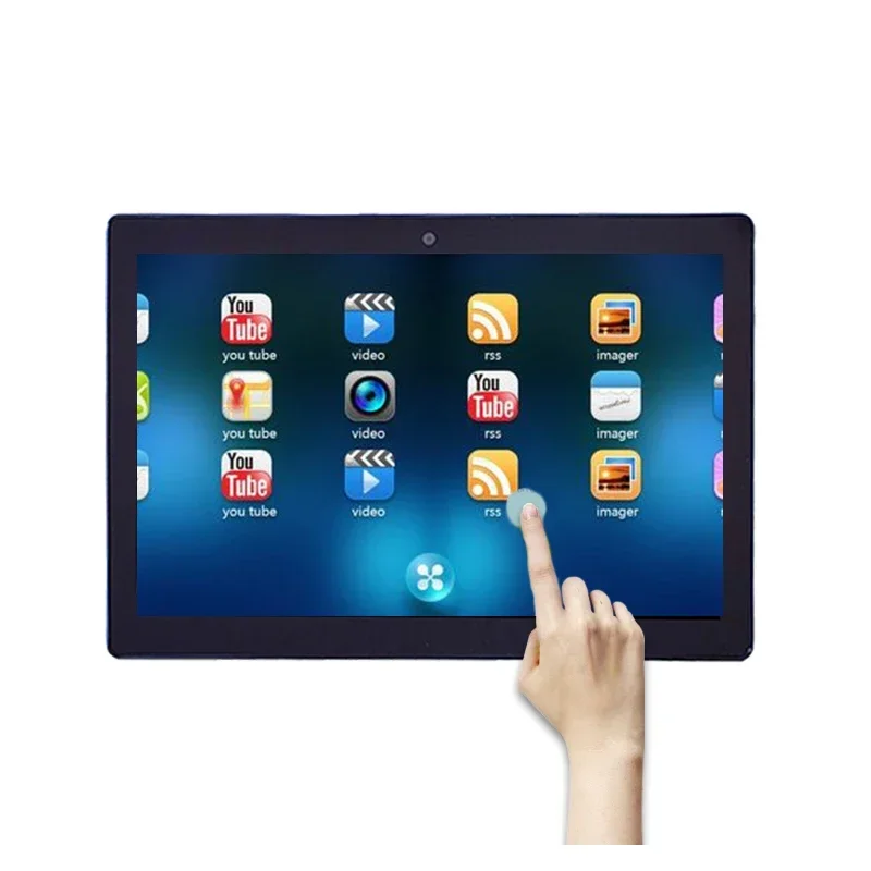 

10 Inch Wall Mount Tablet Built In Battery Rj45 Poe Android Player