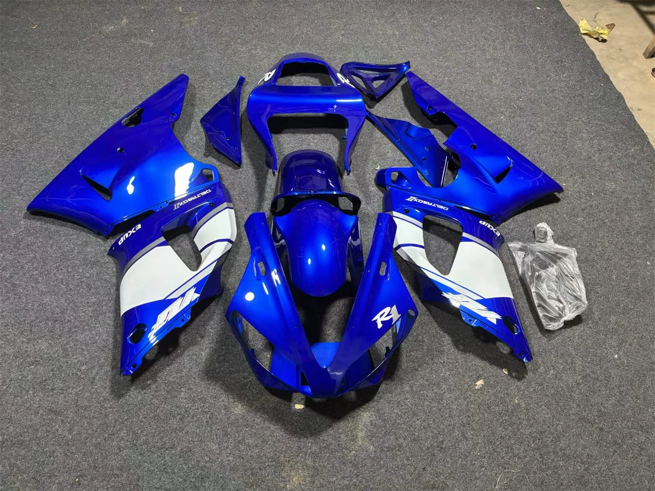 Motorcycle Fairing Set Body Kit Plastic For Yamaha YZFR1 YZF-R1 YZF R1 2000 2001 Accessories Injection Full Bodywork Cowl