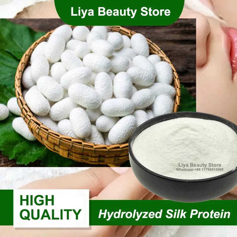 Cosmetico di fibroina di seta in polvere di proteine di seta idrolizzata di vendita calda per il prodotto SkinCare