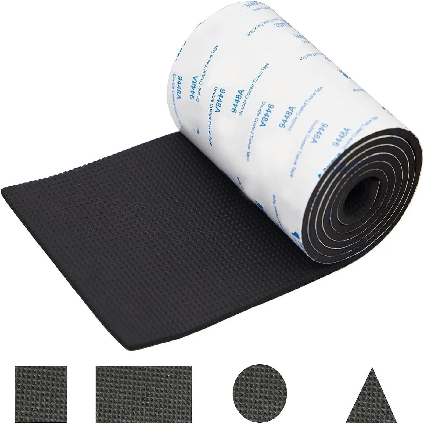 4x40 inch Non Slip pad with Sticky Backing Self Adhesive EVA  Foam Cuttable Furniture Pads -  Anti-Scratch Foam Rubb