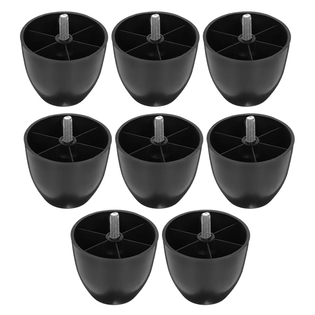 

8Pcs Plastic Furniture Feet Sofa Legs Replacement Durable Chair Table Cabinet Support Long Lasting Noise Reducing Glides