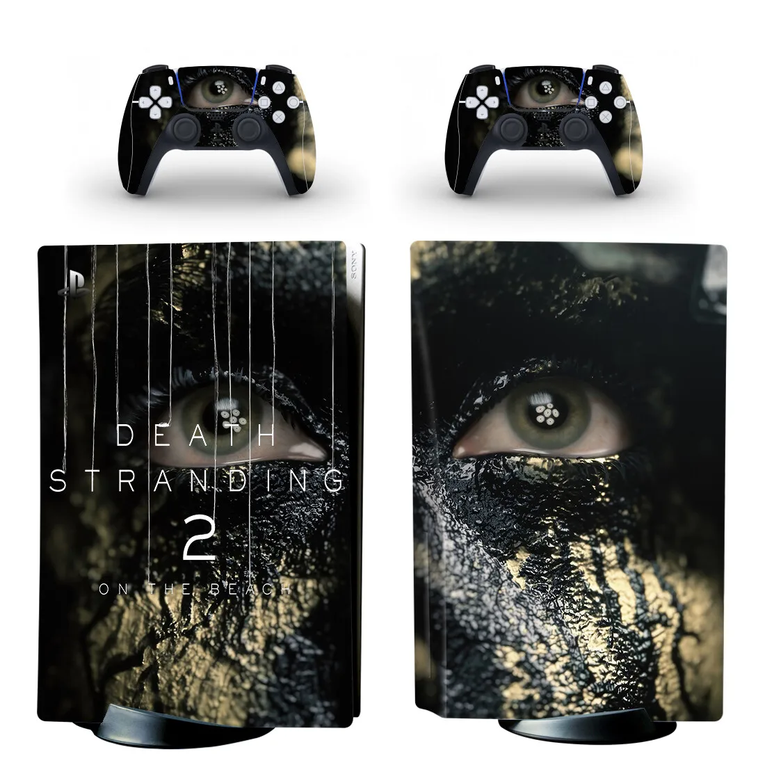 Death Stranding 2 PS5 Disc Skin Sticker Decal Cover for Console & Controllers PS5 Disk Skin Sticker Vinyl
