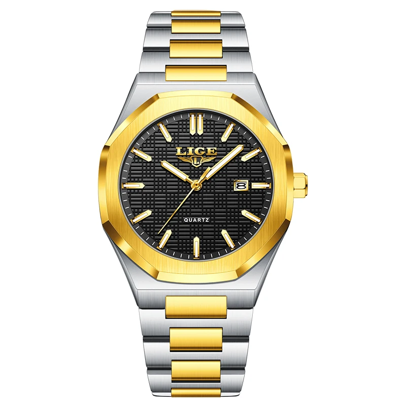 gold black