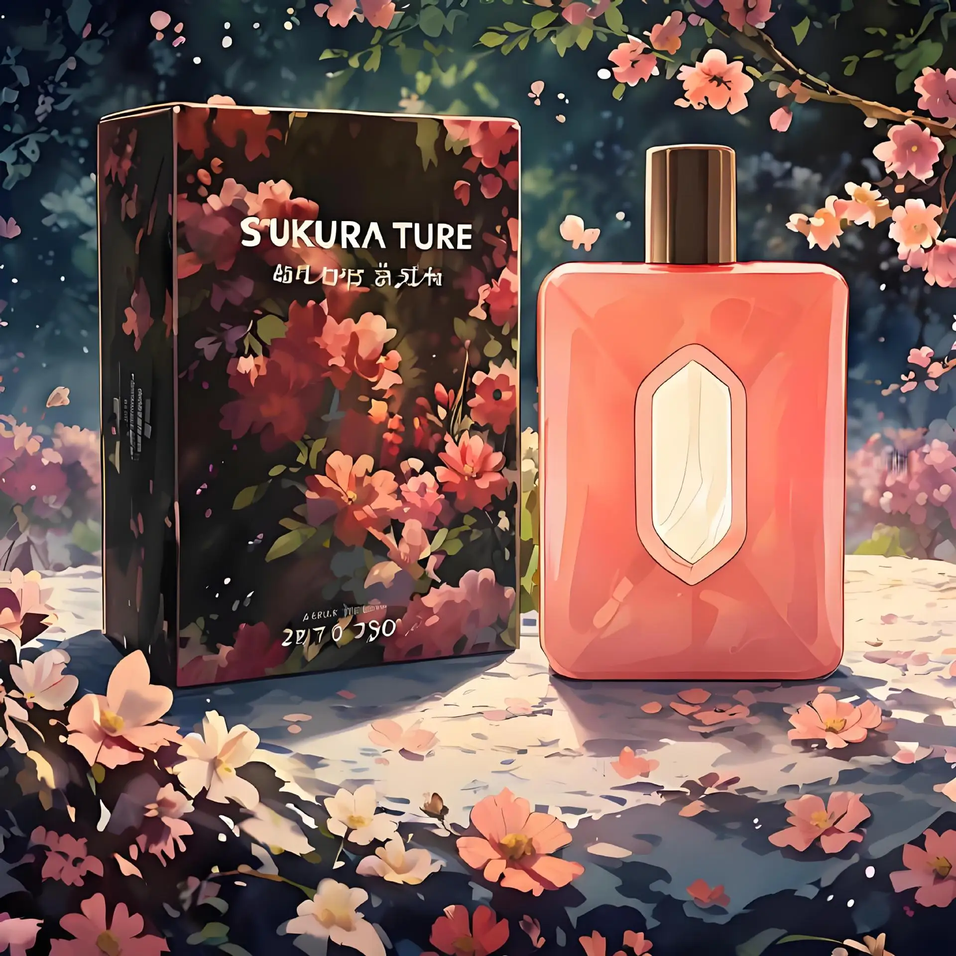 100ml Parfum Wanita Arab Dubai Pink Cloud Gourmand Eau De Parfum Parfum Wanita Elegan Aroma Floral Tahan Lama Semprotan