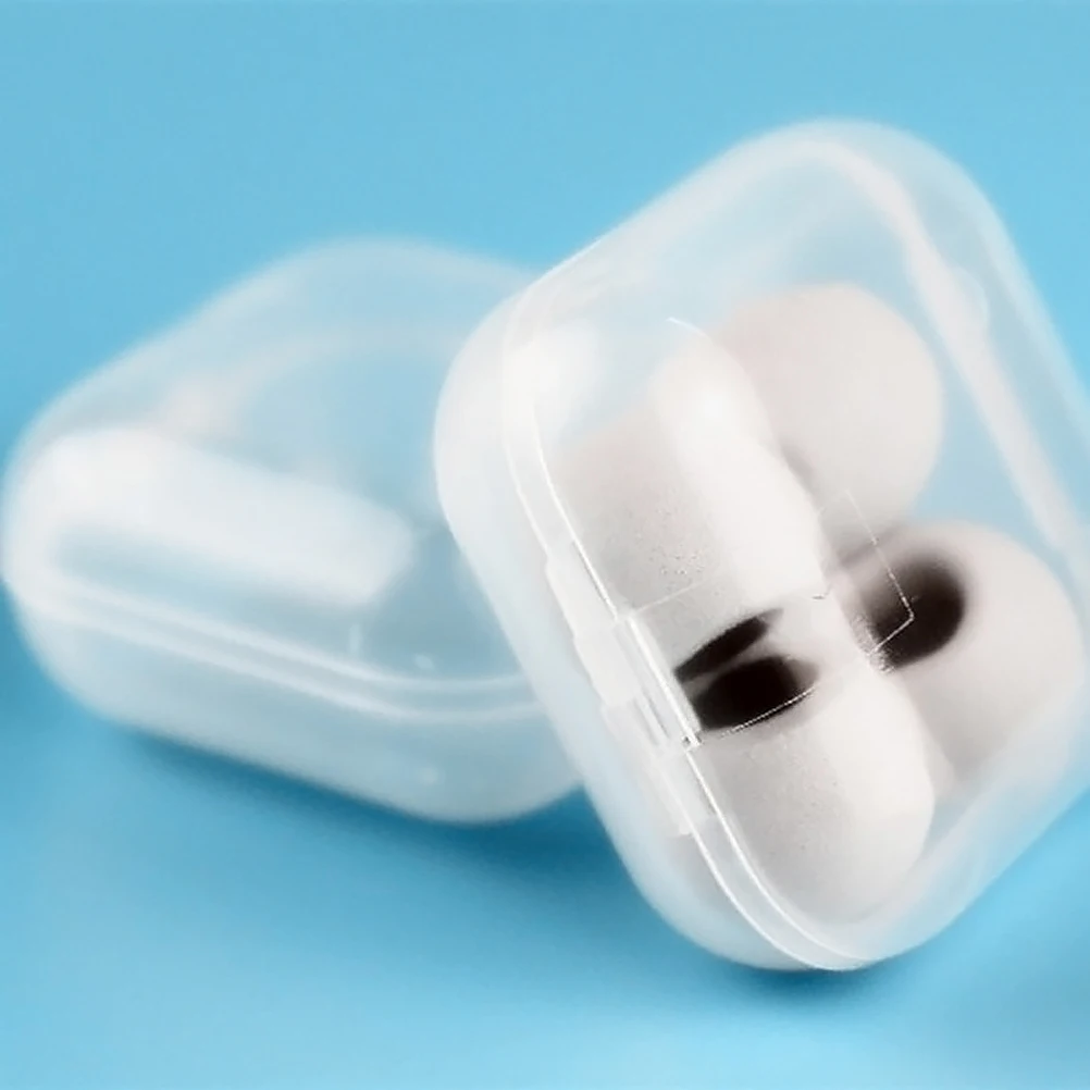 

Mini Portable Case Clear Containers Holder Carry for Earplugs Boxes Storage