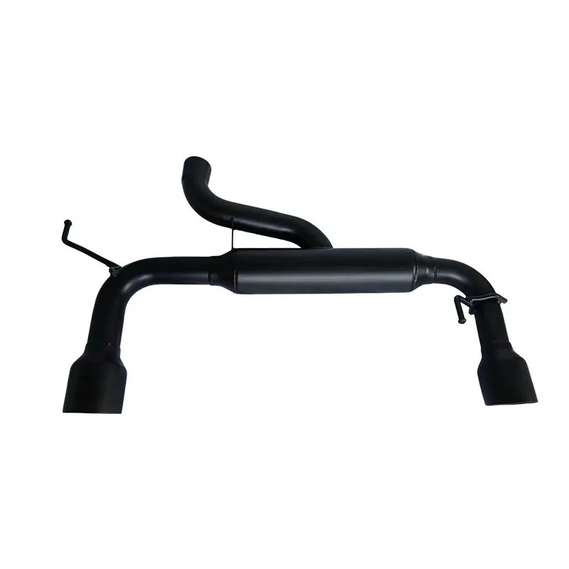 

Sound Wave Modified Exhaust Stainless Steel Black Double Row Tail Row