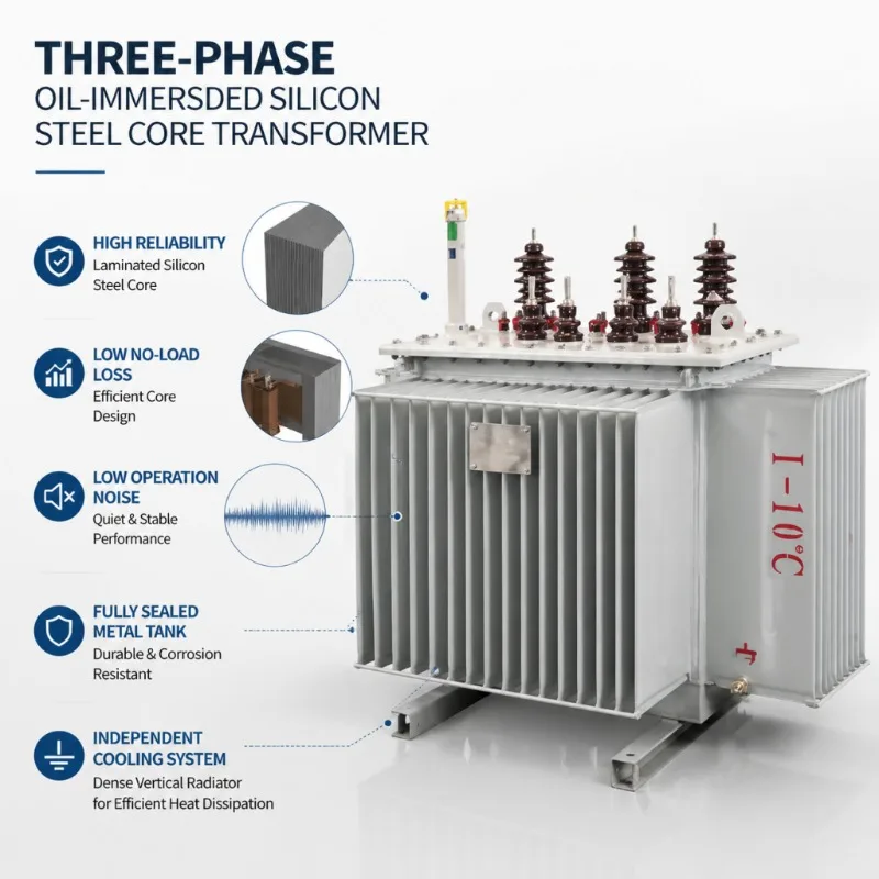 Customized High-Voltage Power Transformer 35kV 110kV Transmission Substation Three-Phase IEC OEM Factory