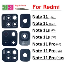 New Camera Lens Back Rear Camera Glass Lens For Redmi Note 11 Pro Note 11s 11E 11T 4G 5G