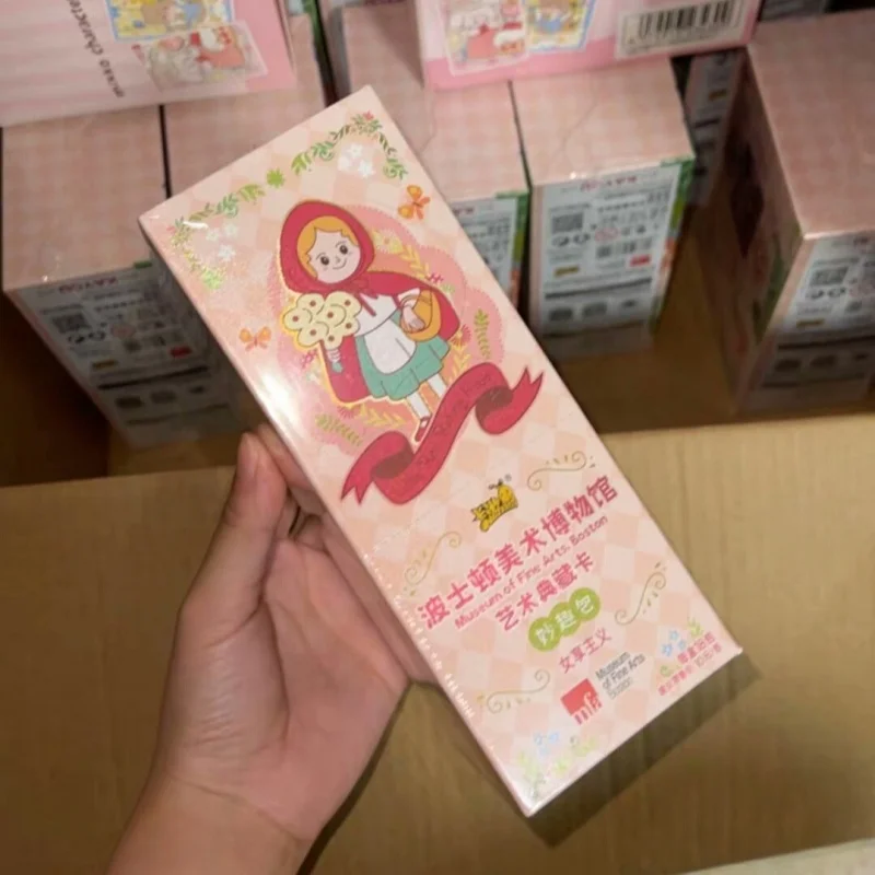 Hot Sale Kayou Boston Museum Of Fine Arts Art Collection Cards Fun Pack Little Red Riding Collection Card Toy Birthday Gift