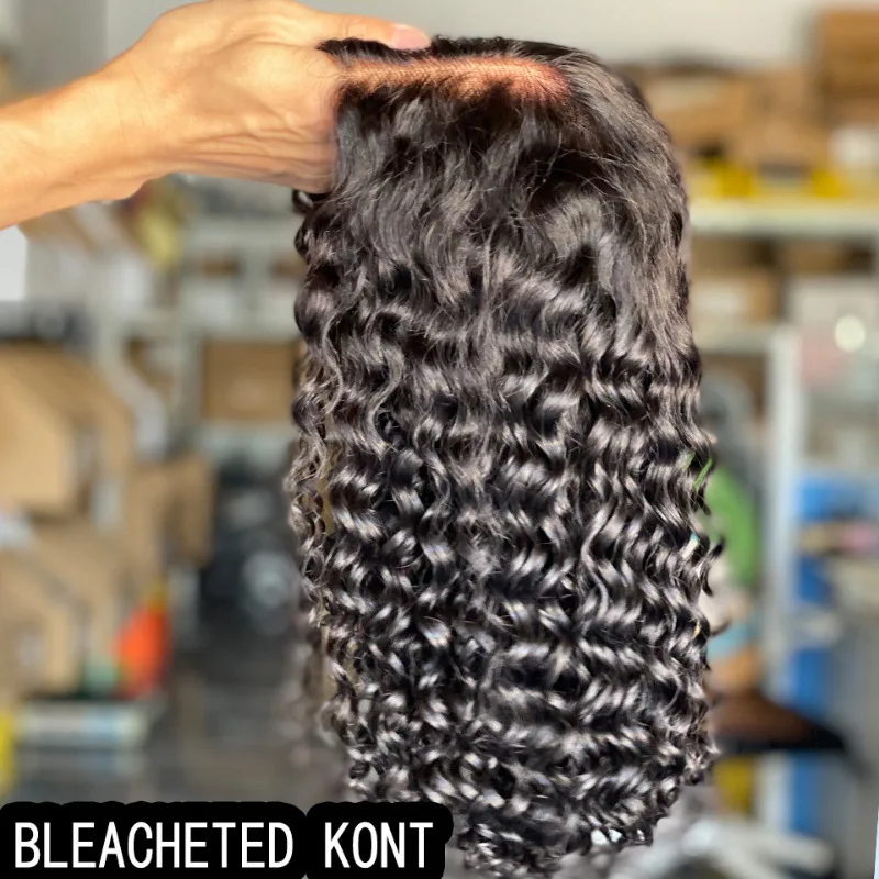 Hochwertige 230% Dichte Glueless Bob Perücken 5x5 Lace Closure Echthaar Wasserwellen-Perücke Weicher Natürlicher Look Einfacher Stil Komfort 190g – Detail 5
