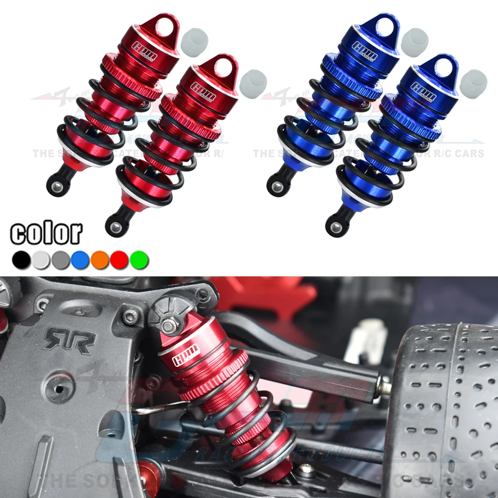 

GPM ARRMA 1/7 FELONY INFRACTION LIMITLESS V2 6S BLX Upgrade Parts Metal Aluminum 88mm Rear Shock Absorber Damping ARA330628