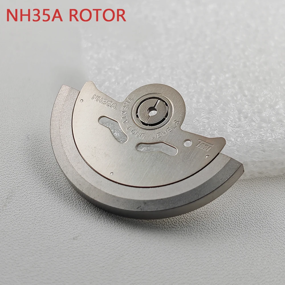 Original NH35 Movement Rotor Genuine NH35A Oscillating Weight Hammer Automatic Rotor Parts Replacement TMI Version