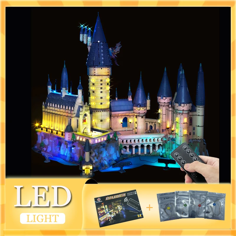 

RC DIY LED Light Kit For LEGO Castle 71043 Building Block Set（Only LED Light,Without Blocks Model）