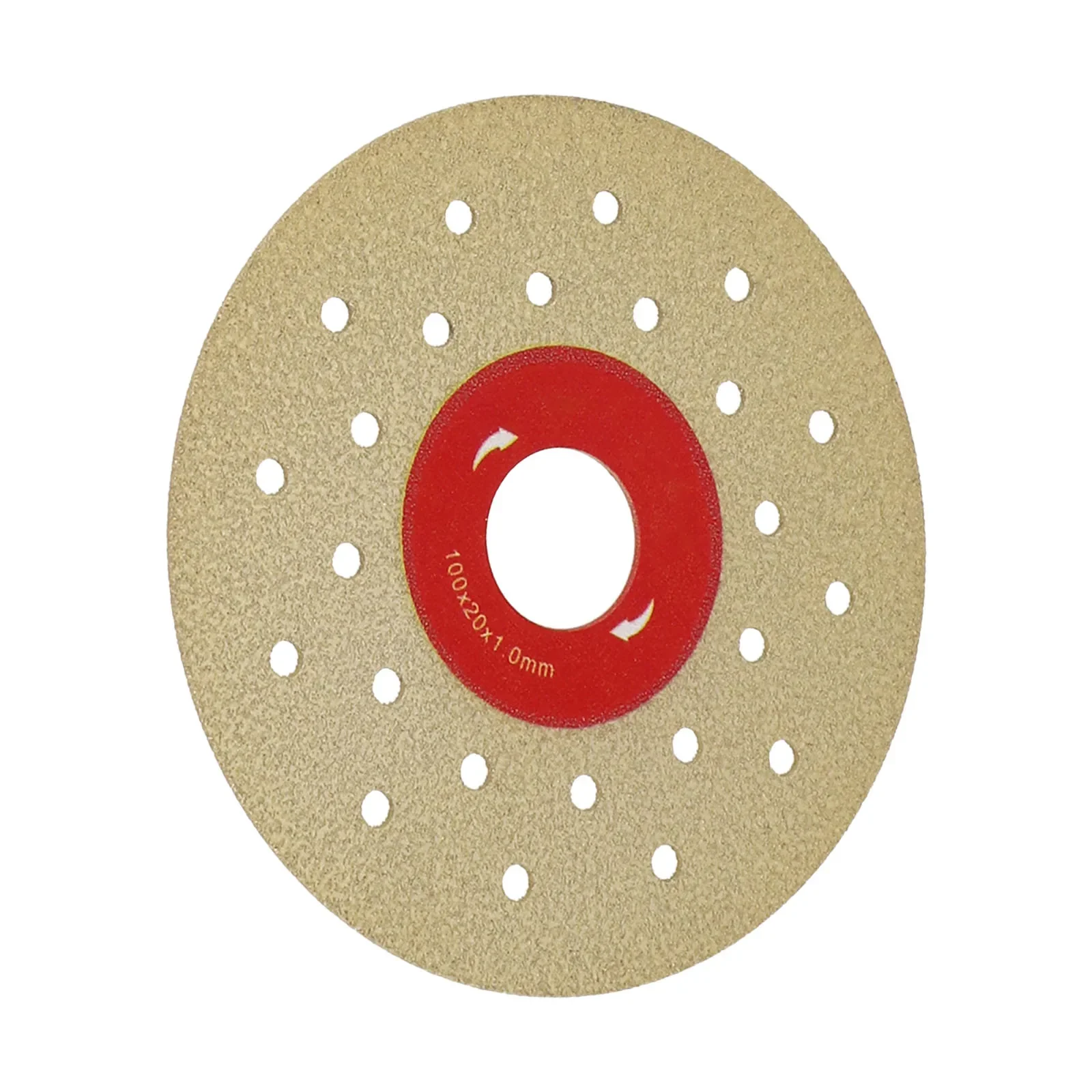 Features Work Efficiency Cutting Disc Polishing Heat Reduction Yellow Inch Porous Widened Cutting Blade Marble