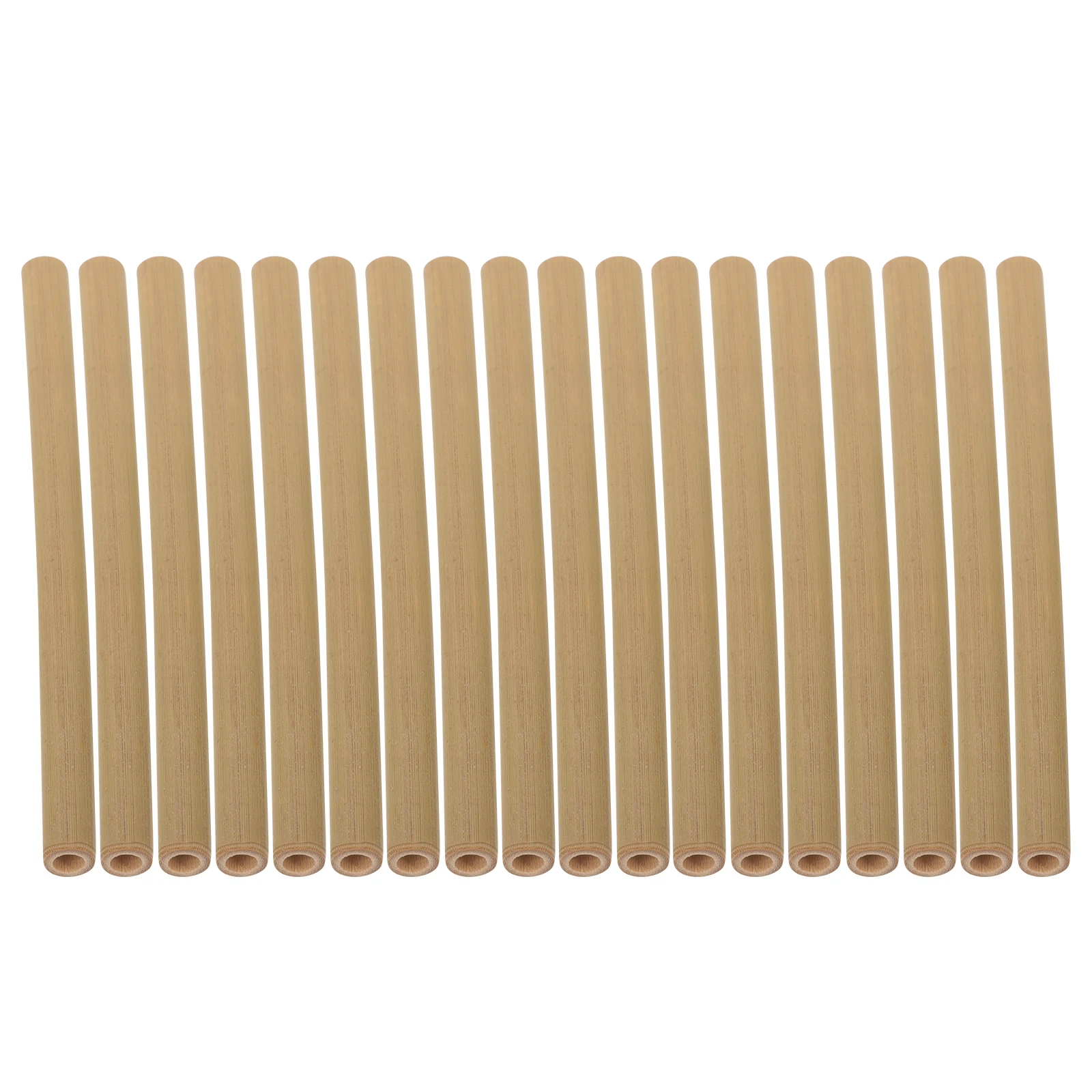 

20pcs Bamboo Nesting Tubes Lightweight House Supplies Replaceable Beekeeping Tools Gardening Accessories Nesting Inserts