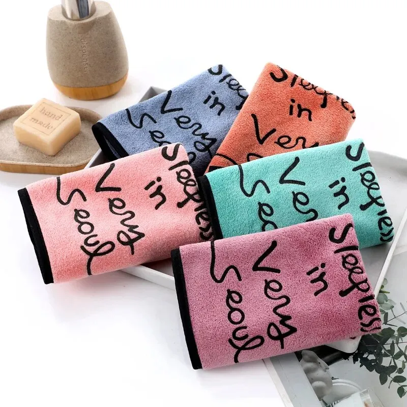 3pcs Hand Towel Kids\' Towel Square Towel Soft Saliva Towel Fiber Thick Absorbent Gift Face Cleaning Car Household Small Tower