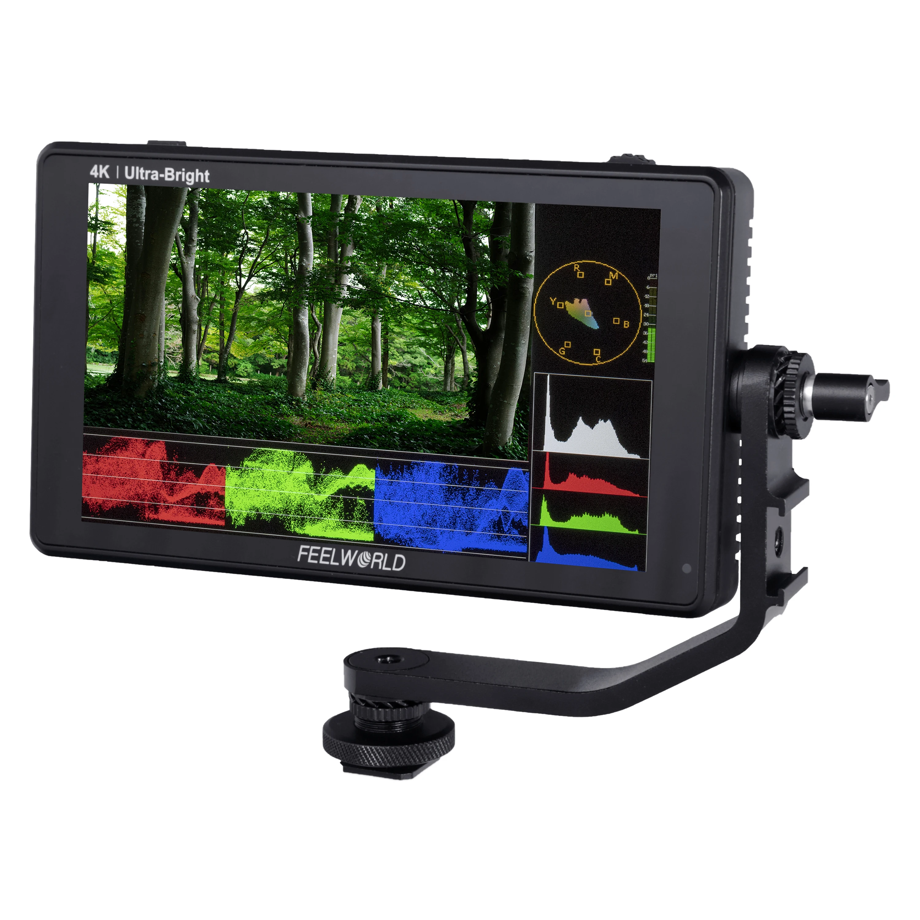 

FEELWORLD LUT6S 6" 2600nits HDR/3D LUT IPS 3G-SDI 4K HDMI Camera Monitor Waveform VectorScope Bulk Order Factory Direct
