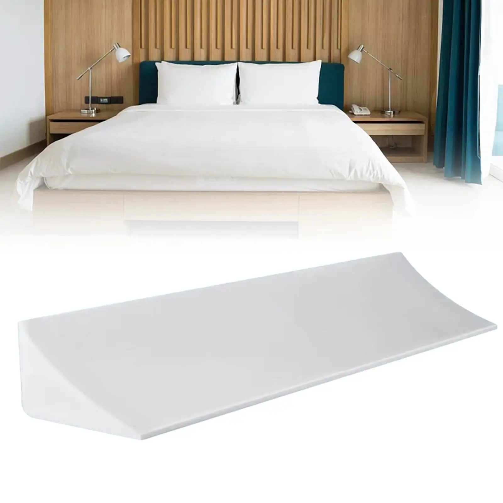 

Mattress Gap Filler Sponge Close Gap Space Filler Fill The Gap Between Your Headboard and Mattress with Pocket Headboard Pillow