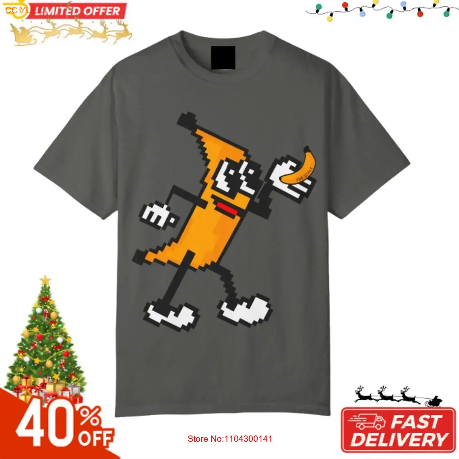Funny Space Rocket Banana For Scale T Shirt Humor Shirt_reprint hot vintage Washed streetwear Top For Everyday Wear Versatile