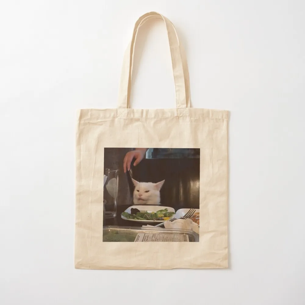 It Cat Tote Bag กระเป๋าชายหาด ซุปเปอร์มาร์เก็ต กระเป๋าพับ Canvas Tote