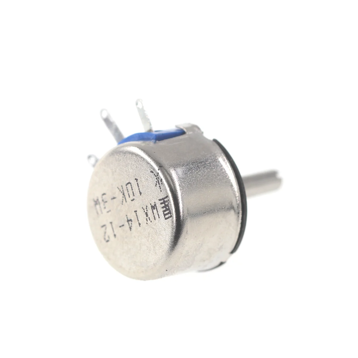 5Pcs WX14-12 3W Single Coil Wound Potentiometer Without Locking 470 Ohm 1K 2K2 4K7 10K Lap Wirewound Potentiometers