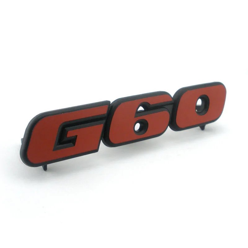 Red Corrado sticker Golf 2 Golf 3 35i logo badge G60 lettering motor logo emblem G60 grill car emblem