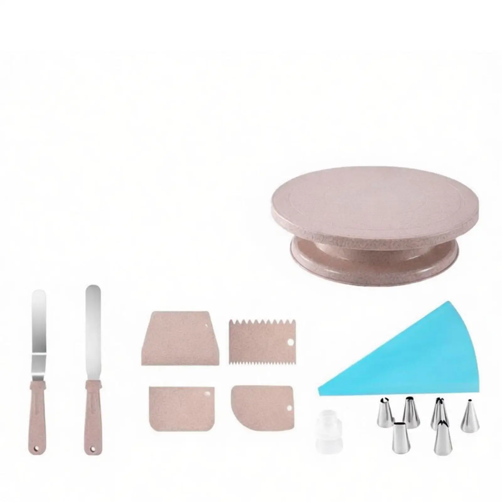 Cake Turntable Non-Slip Base Rotating Cake Stand Kitchen Cooking Decorating