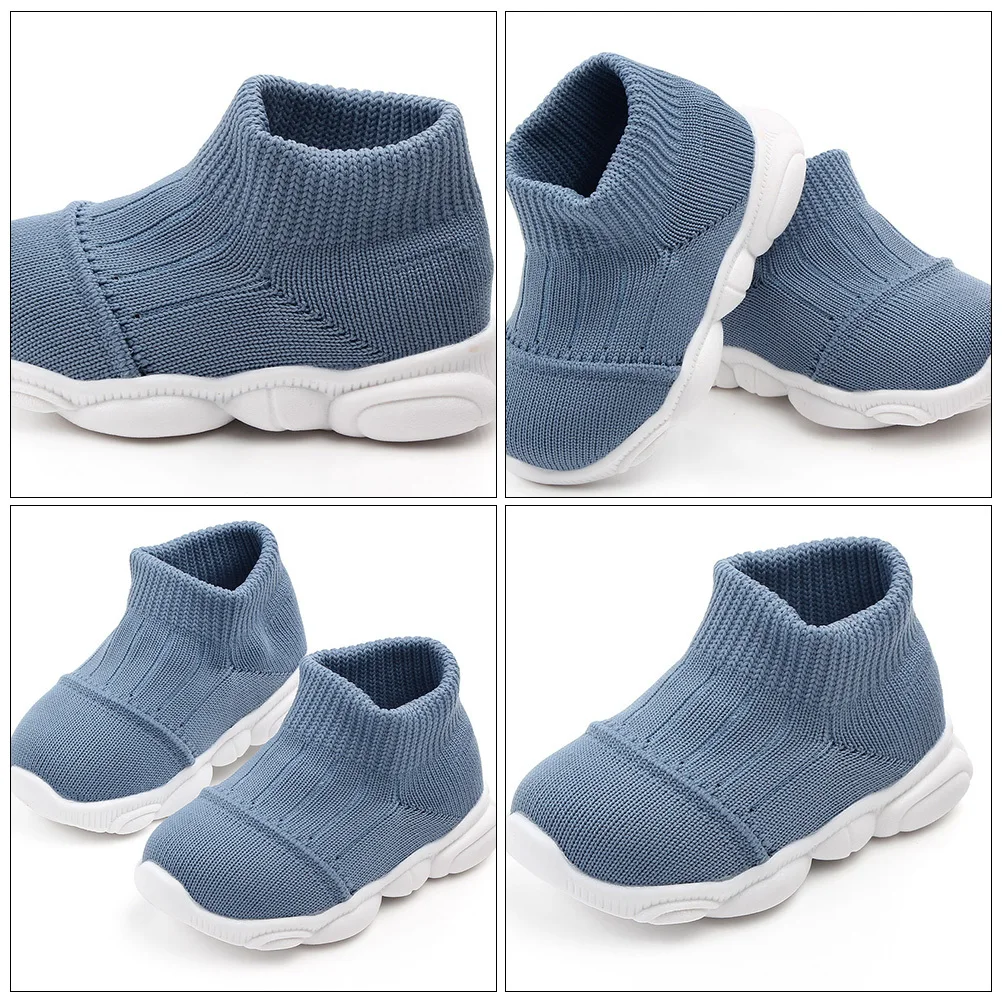 

1Pair Baby Prewalkers Anti-Slip Breathable Infant Shoes Unique Design Soft Sole Non-Slip Baby Walking Shoes Infant Prewalker