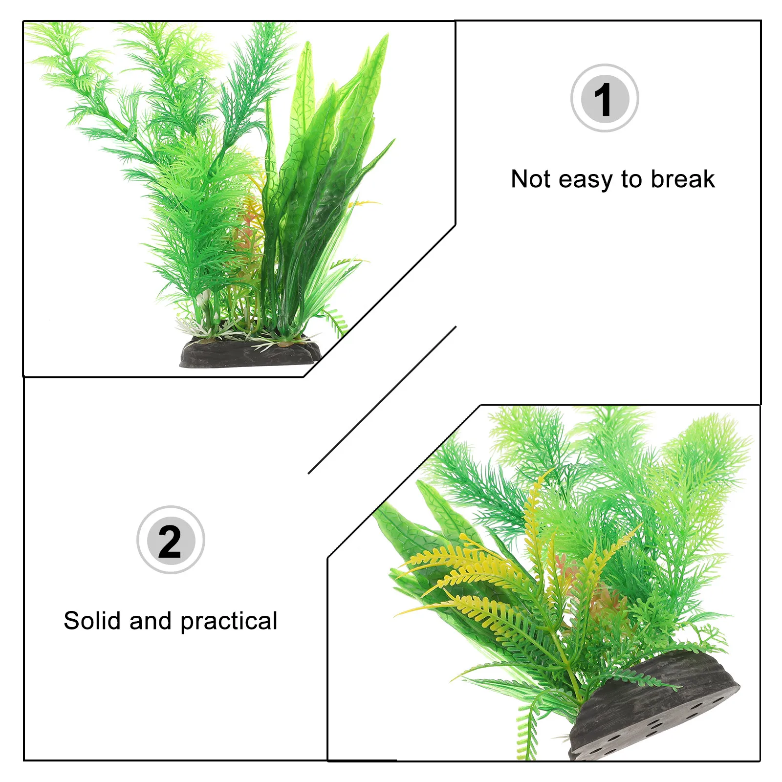 Plantes artificielles pour aqu - Non Planted Aquarium Fish avis et prix