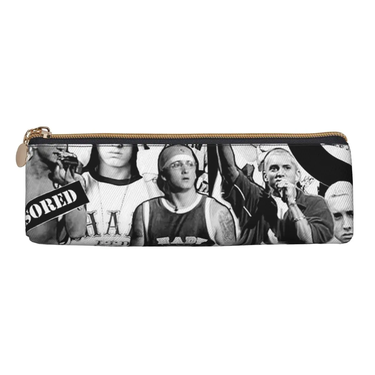 

Eminem Pencil Cases Pen Holder Storage Stationery Supplies Large Storage Pen Box Pencil Bag for Boys Girls School