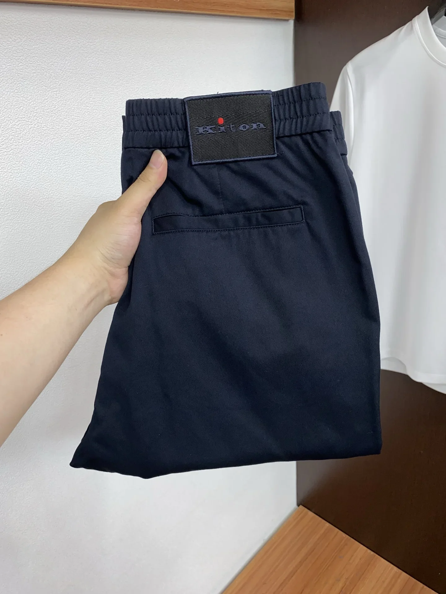 Kiton2026 spring and summer new old money style men's fashion simple casual pants