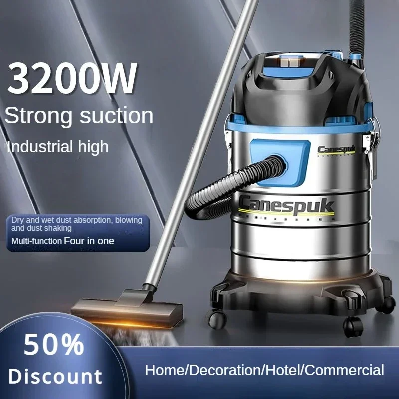 

Vacuum cleaner for household use, wet and dry, powerful, high-power, high-suction, car wash, industrial vacuum cleaner