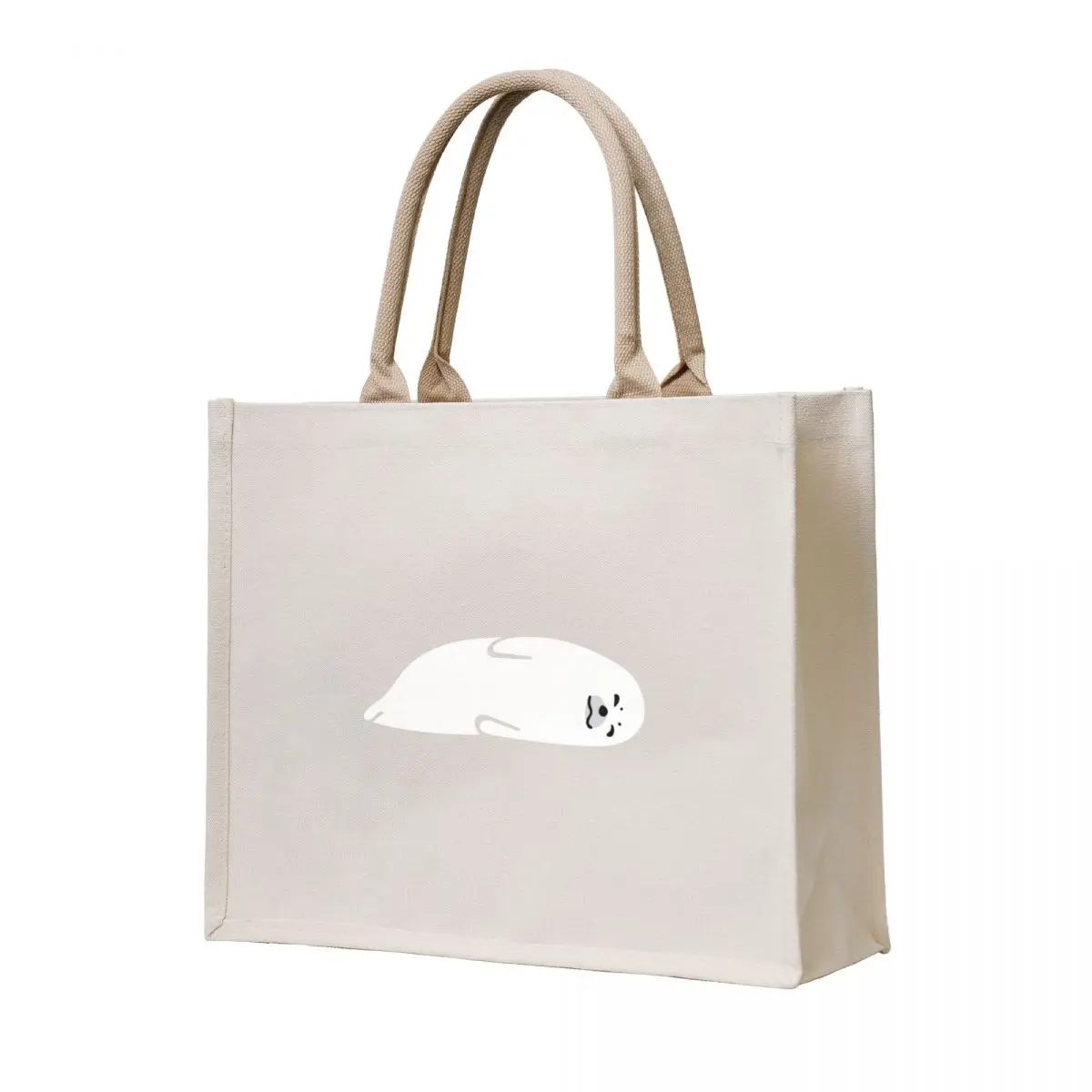 

Baby Seal Pattern Tote Bag Customizable tote bag shopper bags for women Gift bags Women's shopper bag