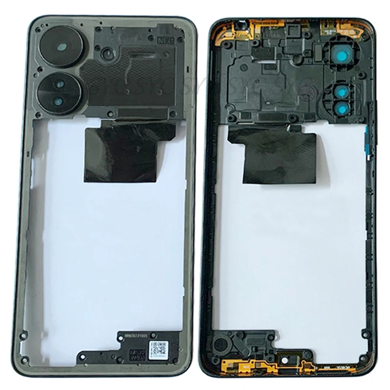 Phone Housing Middle Frame Center Chassis Cover For Redmi 13C Middle Frame Replacement Repair Parts