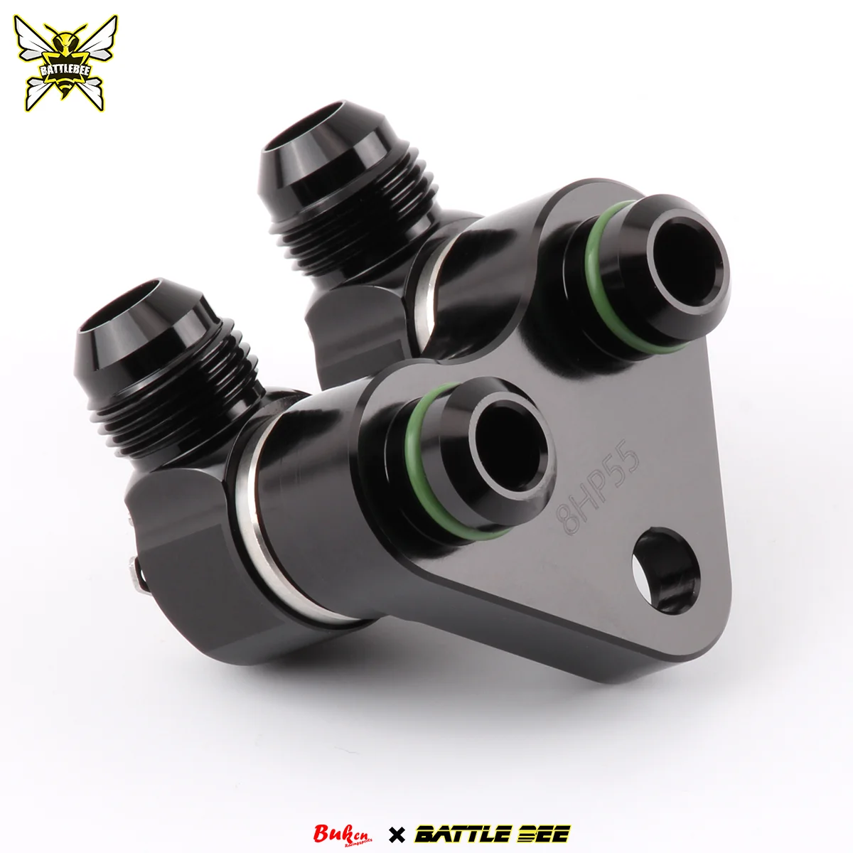 Adaptador de Enfriador de Aceite de Transmisión (1 unidad) para ZF8 ZF8HP55 A6 A7 A8 RS5 RS6, Adaptador de Aluminio para Caja de Cambios Automotriz BB-TCA-131
