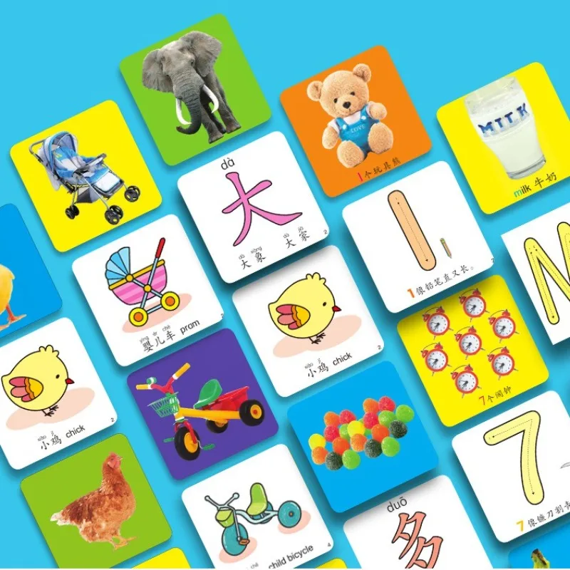 1 Set Formazione del pensiero logico Graffiti Carta cognitiva Apprendimento dei colori Carte di pittura per la visione del bambino ad alto contrasto Educazione precoce