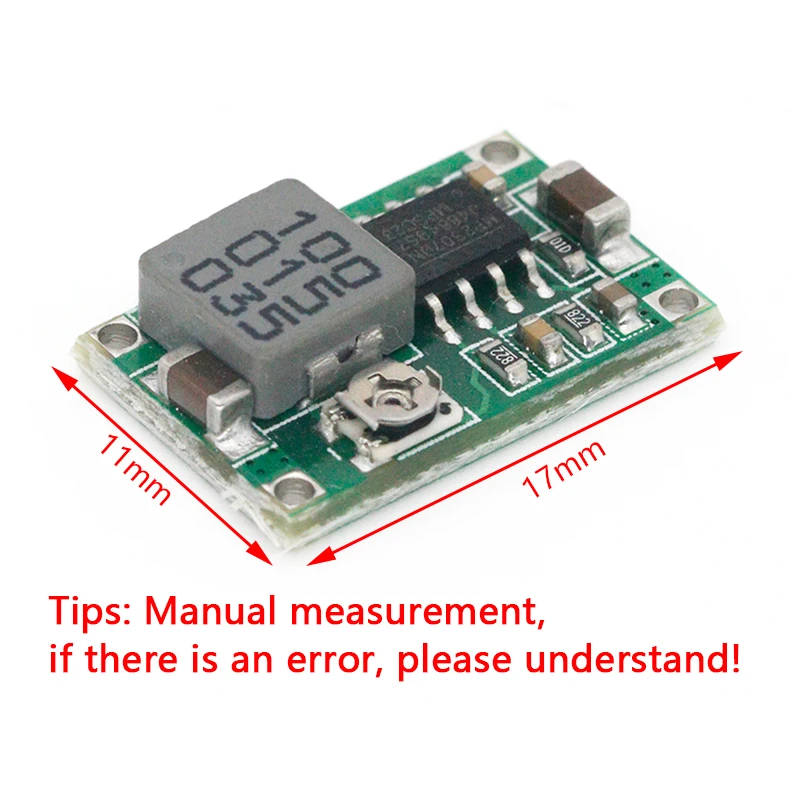 RC Airplane Module Mini 360 DC Buck Converter Step Down Module 4.75V-23V to 1V-17V 17x11x3.8mm New LM2596 2A