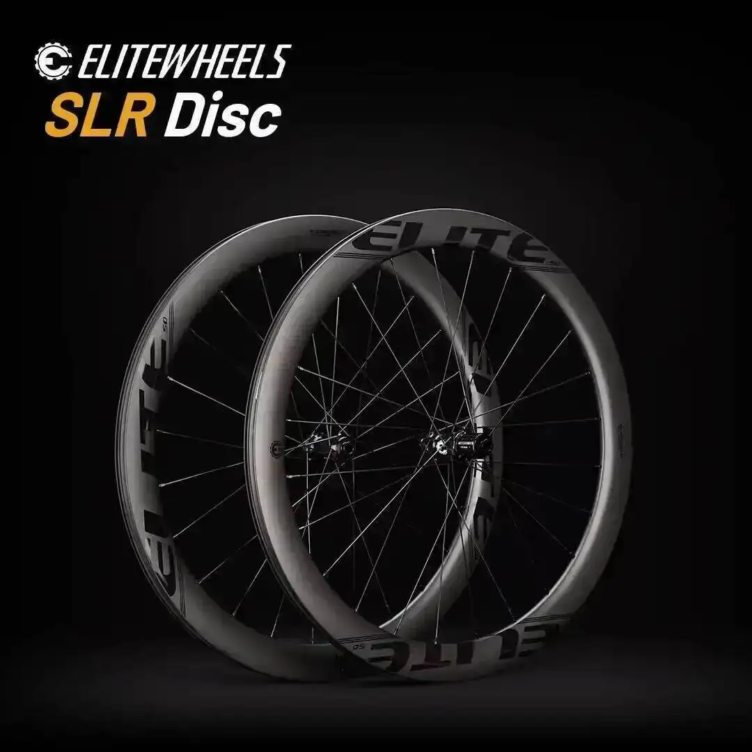 AliExpress ELITEWHEELS SLR 700c Disc Brake Carbon Road Bike Wheel Cyclocross Wheelset Clincher Tubeless RD13 Ratchet System Hub