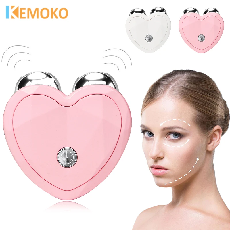 Gezicht EMS Lifting Machine Gezicht Microstroom Roller Massager Huidverstrakking Verjonging Schoonheid Opladen Gezicht Anti Rimpel