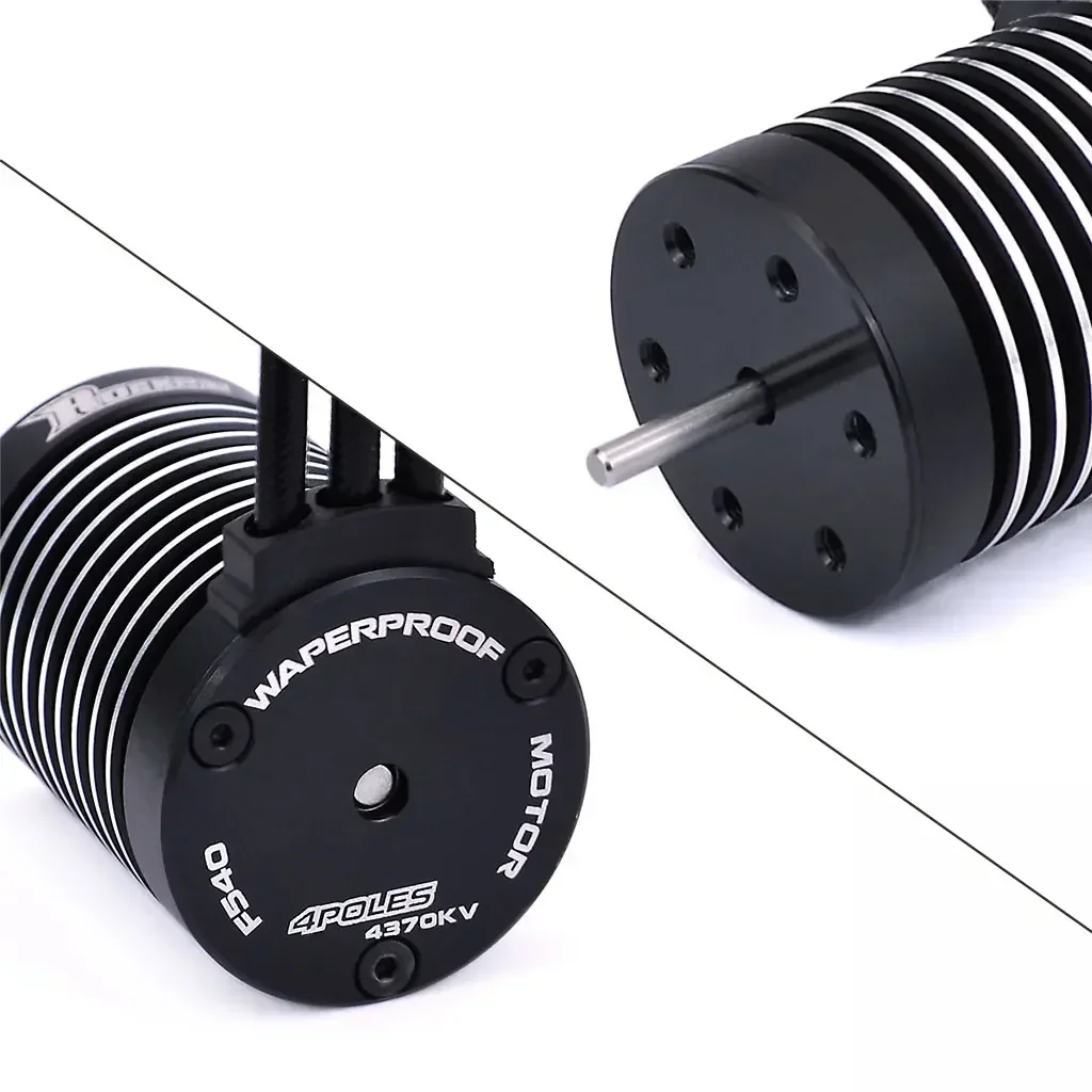 

Бесколлекторный водонепроницаемый двигатель Surpass Hobby F540 3930KV 4370KV с регулятором скорости 60A ESC Combo для радиоуправляемых моделей автомобилей 1/10 Wltoys Traxxas Axial 12428 Redcat