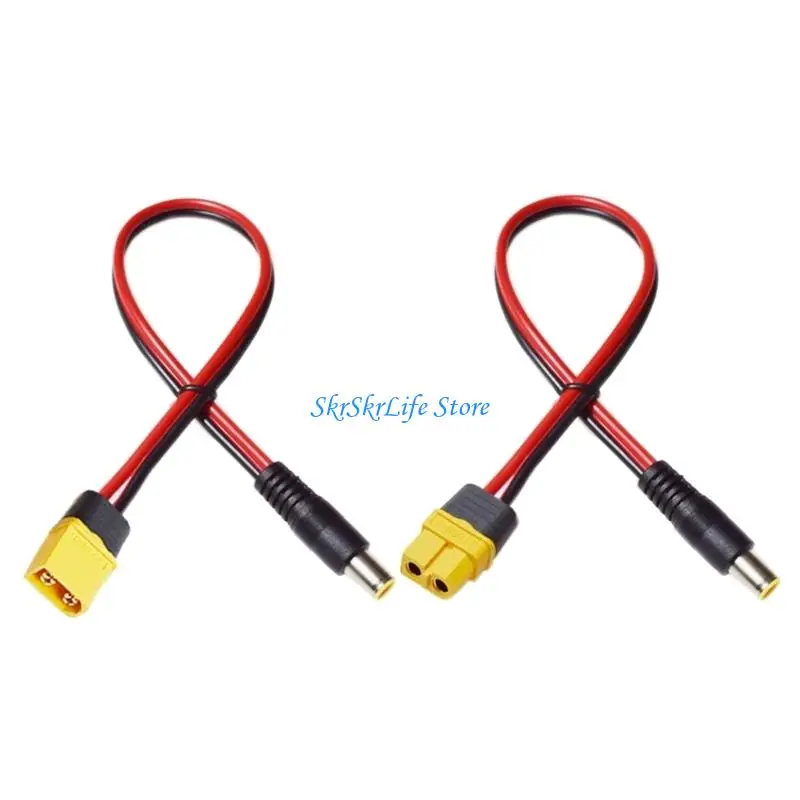 E65E Male To DC7909 Male Power Wire 14Awg For Solar Panel Battery Charging