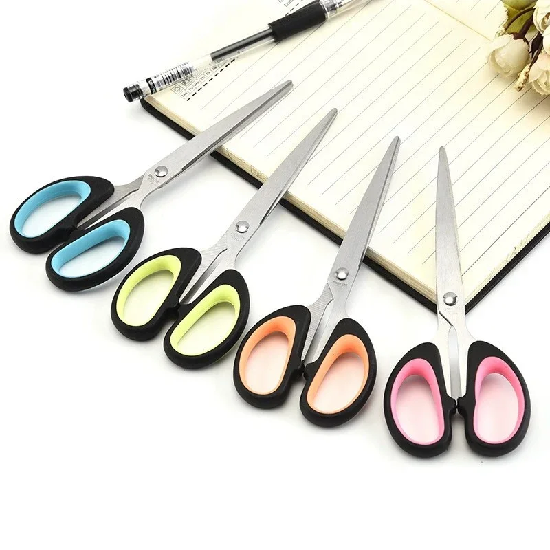 Stainless Steel Line Hand Scissors for Students and Children Office Stationery Tailor Scissors Sewing Supplies Embroidery