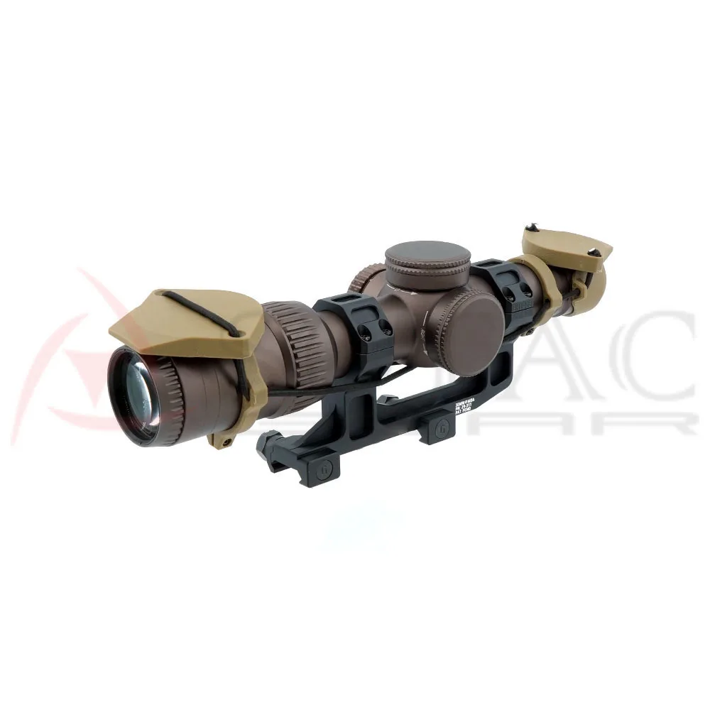 SOTAC SCOPECAP PRO RifleScope Lens Cover with REAR CAP Combo By Nylon Polyme 3D Print Only Fit RZ 1-6X24 Scope Airsoft Tactiacl
