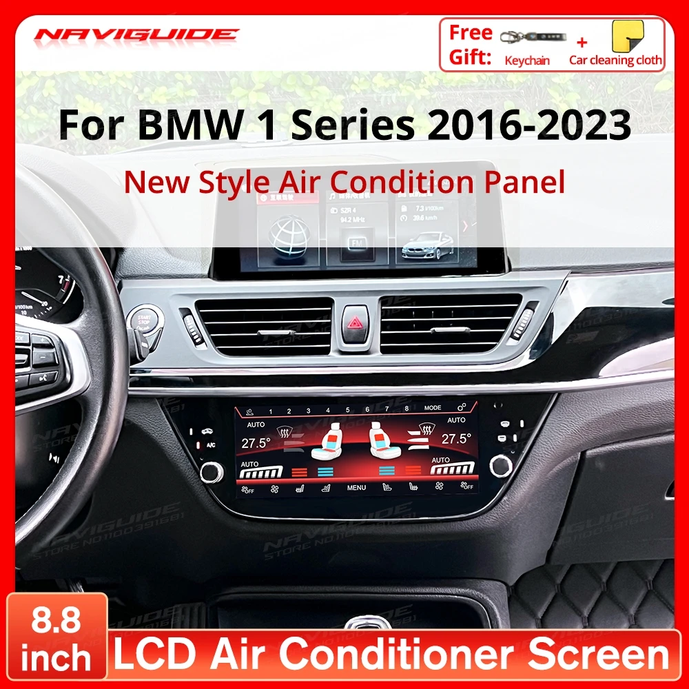 

Air Conditioning Panel Panel For BMW 1 Series 2016 - 2023 LCD Touch Screen AC Board Car multimedia Auto player Accessories Parts