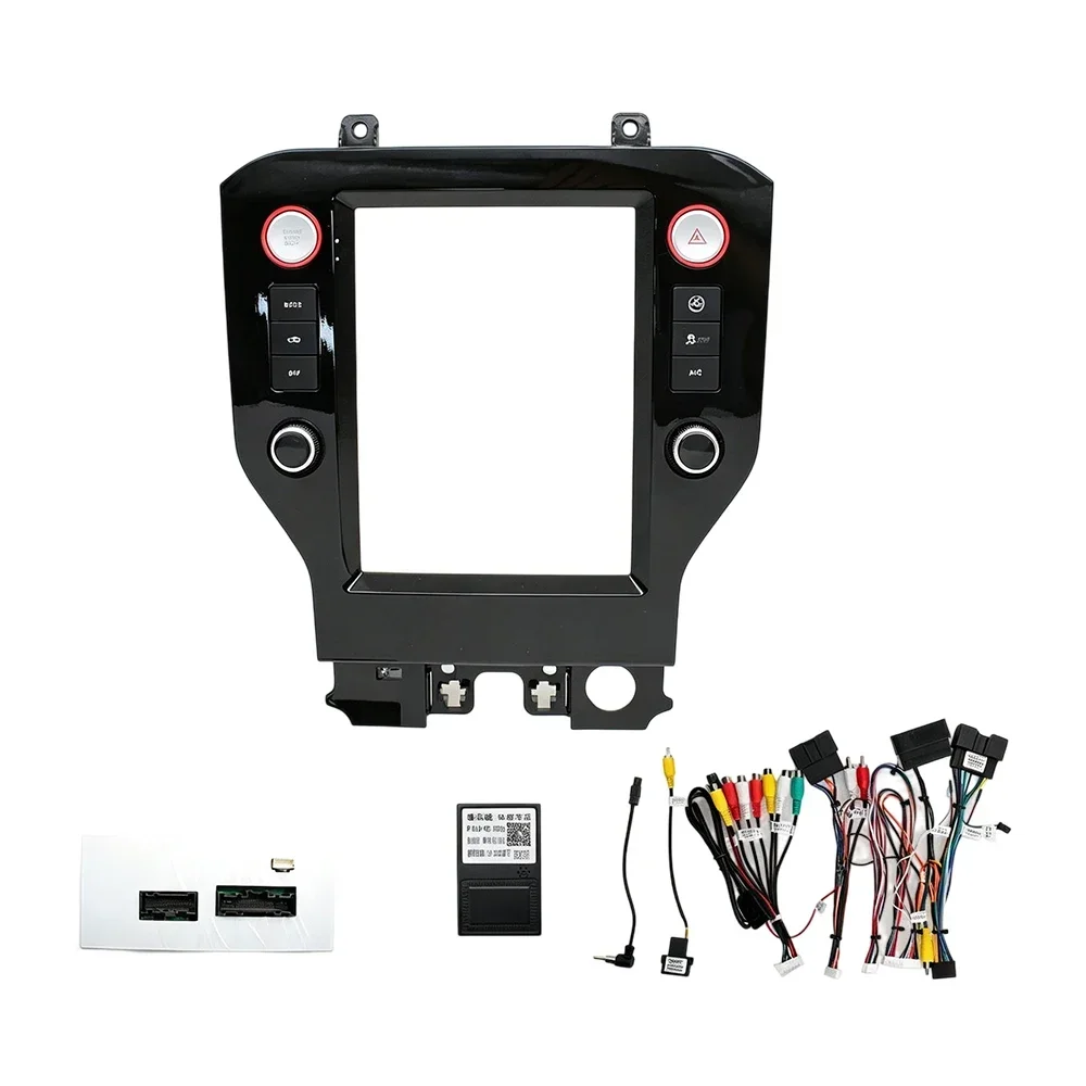For FORD FUSION 2015-2021 9.7 Inch Android Car Stereo Dashboard Fascia Panel Trim Frame Kit
