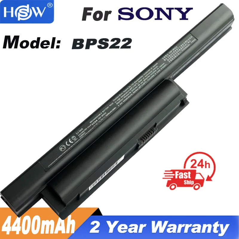 

VGP-BPS22 Battery for Sony VAIO VPC-EA VPC-EB VPC-EC VPC-EE VPC-EF PCG Series, VPC-E1Z1E VPCEB1M0E VPCEA46FG/B