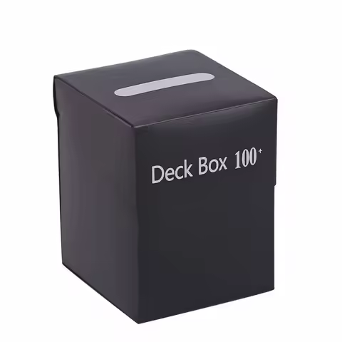 Deck Box for 100+ Baseball Valuable Trading Card Storage Box for Pokemon/Magic/YuGiOh Collectible Cards Storage Card Organizer