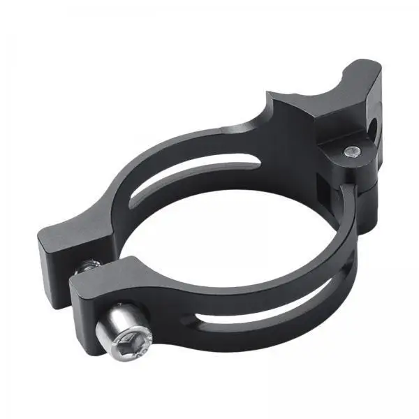 

Adjustable Bicycle Front Derailleur Adapter Clamp Lightweight Braze on Clip Bike Parts for Road Cycling