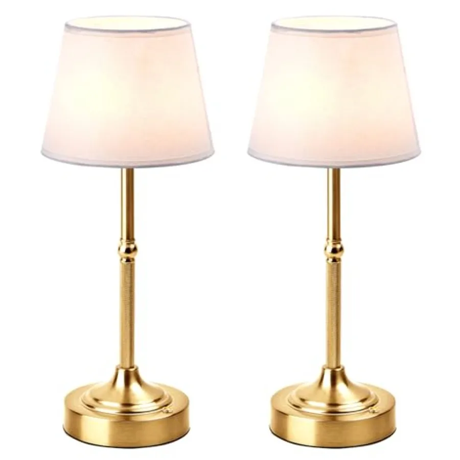 Cordless Table Lamp Battery Operated Lamp with 3 Color Temps and Stepless Dimming 5200mAh Portable Rechargeable Table Lamp for